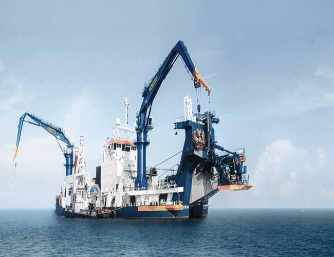 2.5t 22m Hydraulisk Knuckle Teleskopbom Crane Marine Ship Deck Crane.jpg 2.5t 22m Hydraulic Knuckle Telescopic Boom Crane Marine Ship Deck Crane.jpg