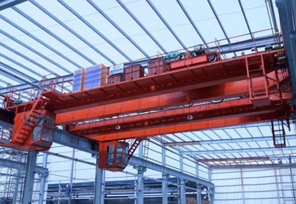 Double Girder Overhead Crane med Vinsch Trolley