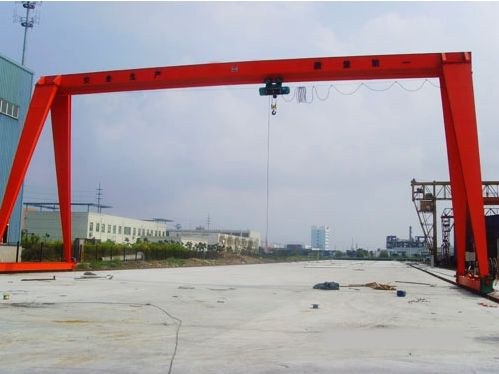 MH Outdoor Electric Hoist Gantry Crane 2 Tons