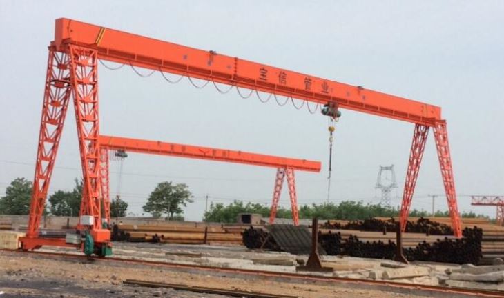 Udenfor Electric Hoist Single Girder Gantry Crane