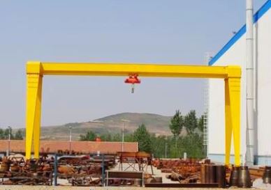 10 TON Electric Hoist Type Single Beam Gantry Crane