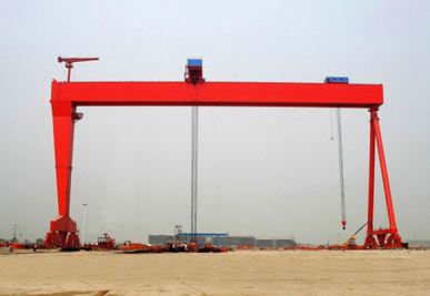 Double Girder Gantry Crane til skibsbygning