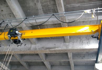 HD Type European Hoist Electric Single-Gear Overhead Crane