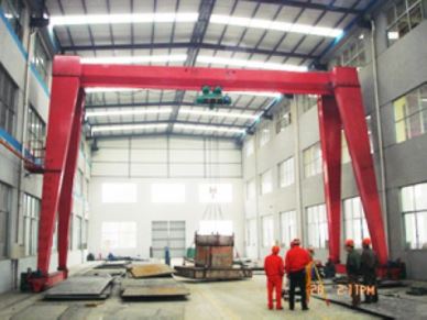 Light Duty Fjernbetjening Single Girder Gantry Crane 5 Ton