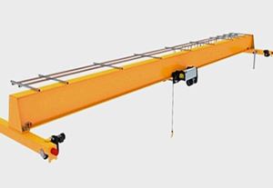 Manuelt betjent Single Girder Bridge Crane
