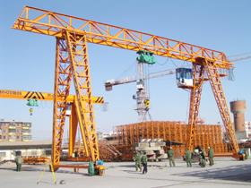 Radio Fjernbetjening Single Girder Gantry Crane 5 Ton Hoist Crane