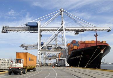 Skib til Shore Container Crane